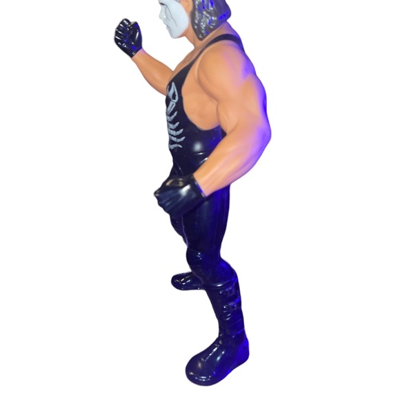 Vintage WCW 1998 Signature Series STING 12" WHITE FACE Poseable Action Fig - Picture 5 of 5